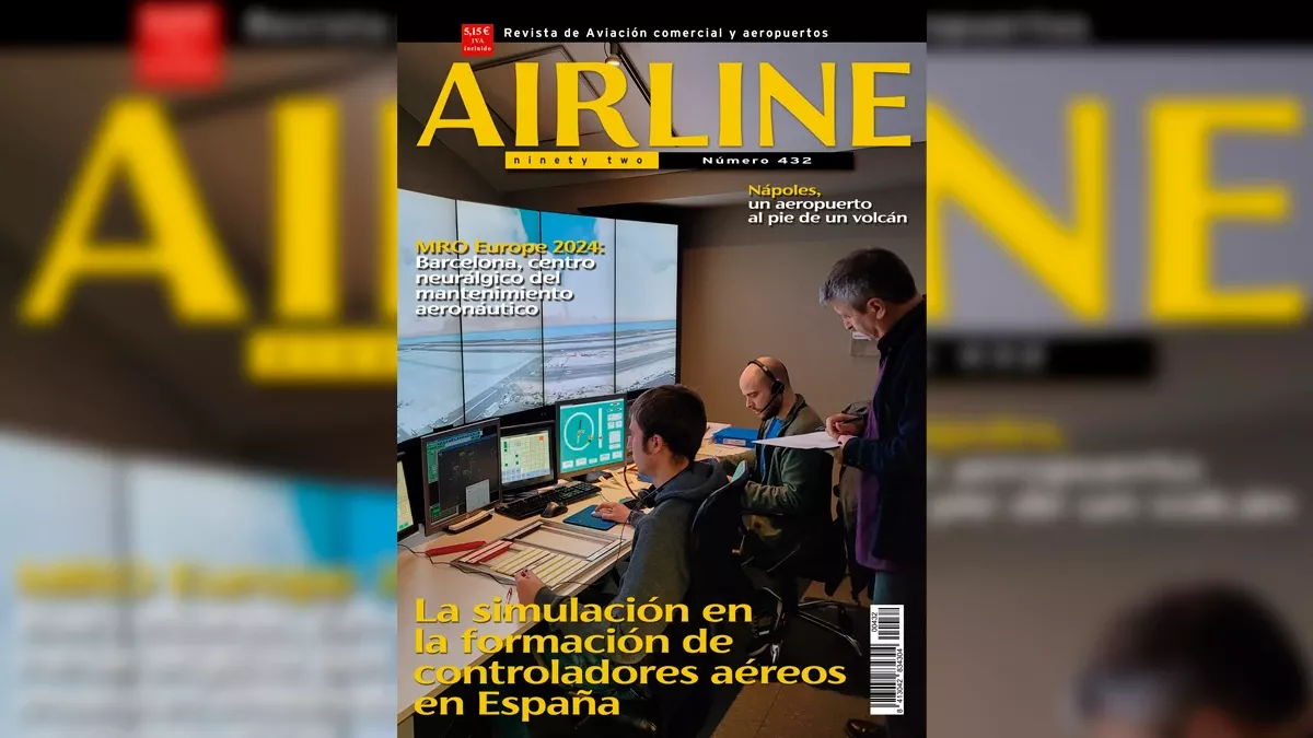 Portada de la revista Airline Ninety Two 432, diciembre de 2024.
