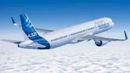 Avin A321 de Airbus en vuelo.