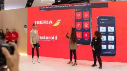 lex Roca durante la presentacin de la aplicacin Hblalo Iberia. Foto: Iberia