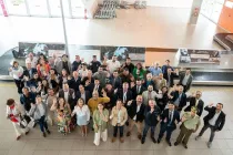 Equipo que comenz la operacin del Aeropuerto Desierto de Atacama. Foto: Sacyr