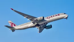 Avin de Qatar Airways en vuelo. Foto: Qatar Airways