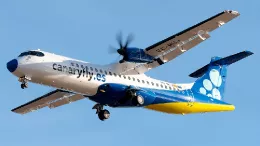 Avin de Canaryfly con nueva identidad visual. Foto: Canaryfly