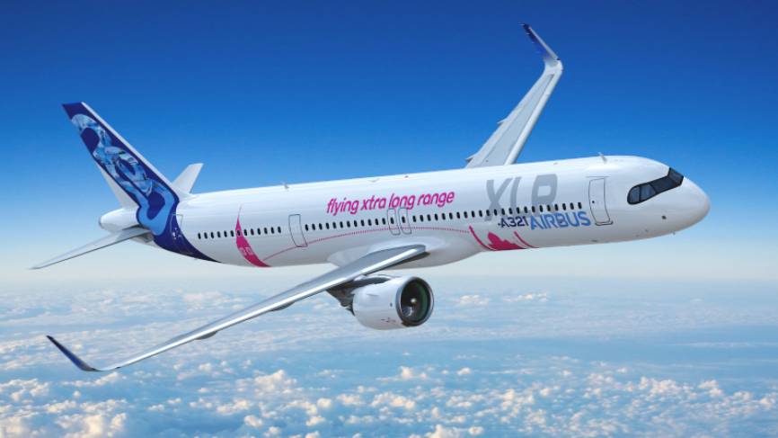 Foto del nuevo Airbus A321XLR.