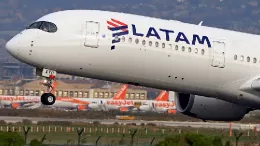 Aeronave de Latam Brasil. Foto: Latam
