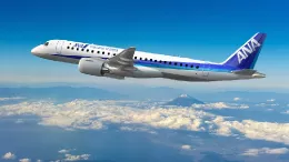 Embraer E190-E2 de ANA Holdings. 