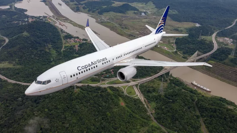 Avin de Copa Airlines en vuelo. Foto: Copa Airlines
