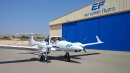 Avin de European Flyers en el aerdromo de Mutxamel. Foto: European Flyers
