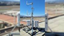 Componentes del nuevo sistema de multilateracin de ltima tecnologa en el Aeropuerto de Mlaga, implementado por Enaire. Foto: Enaire