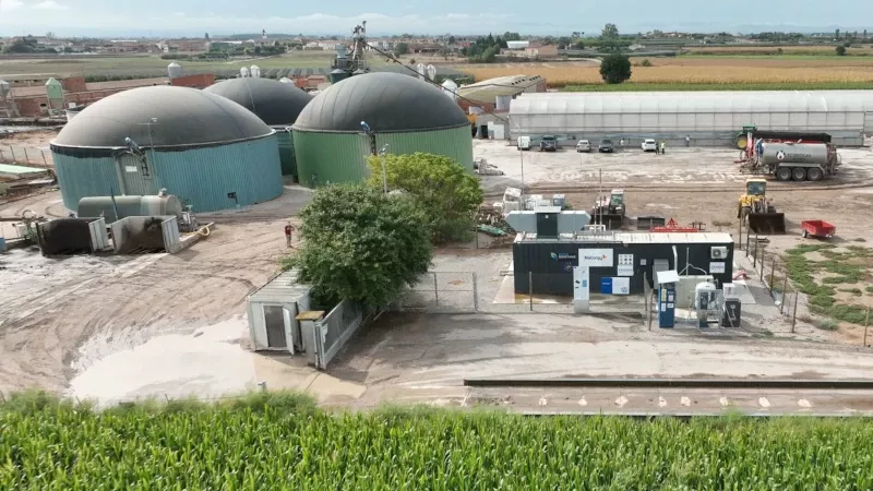 Vila-Sana, tercera planta de produccin de biometano en Espaa de Naturgy.