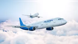 Aviones de la aerolnea Avion Express. 