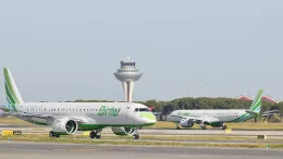 Aviones de Binter en pista. Foto: Binter